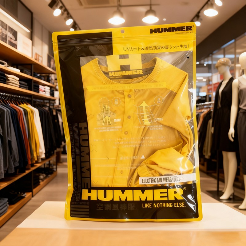 กระเป๋าใส่ถุงซิปตั้งซิปเคลือบ PET