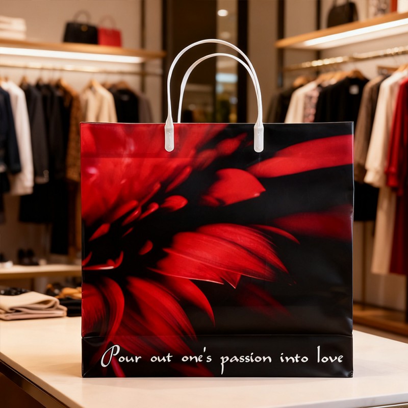 ถุงหิ้วของขวัญเคลือบ PP และ PP